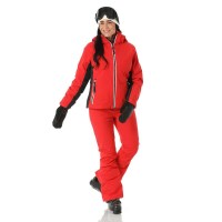 Nils Women's Arlberg Jacket - Red / Black