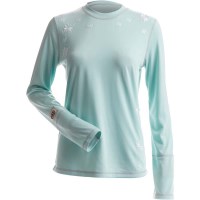 Nils Women's Christina Crew - Mint / Silver Thread