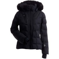 Nils Women's Megeve Faux Fur Jacket - Black