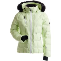 Nils Women's Megeve Faux Fur Jacket - Matcha