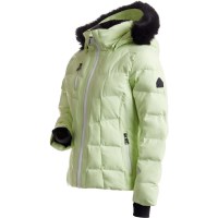 Nils Women's Megeve Faux Fur Jacket - Matcha