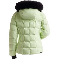 Nils Women's Megeve Faux Fur Jacket - Matcha