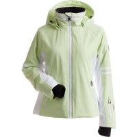 Nils Women's Meribel Jacket - Matcha / White