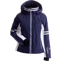 Nils Women's Meribel Jacket - Navy / White