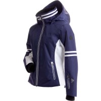 Nils Women's Meribel Jacket - Navy / White