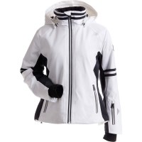 Nils Women's Meribel Jacket - White / Black