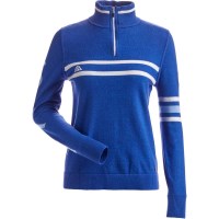 Nils Women's Slopeside 1/4 Zip Sweater - Royal Blue