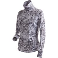 Nils Women's Snow Leopard T-Neck - Snow Leopard Print