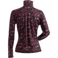 Nils Women's T-Neck - Poppy NILS Print