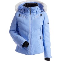 Nils Women's Tyrol Faux Fur Jacket - Cornflower