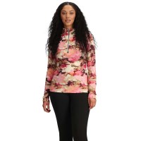 Obermeyer Women's Discover 1/4 Zip - Blooming Camo