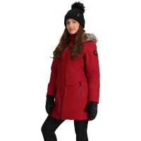 Obermeyer Women's Sojourner Down Jacket - Rustic Red