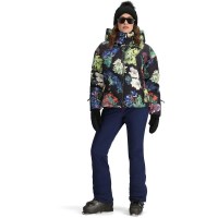 Obermeyer Women's Ventina Down Jacket - Alpine Flowers