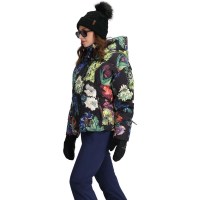 Obermeyer Women's Ventina Down Jacket - Alpine Flowers