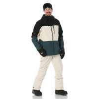 O'Neill Men's Carbonite Snow Jacket - Alma Steel Colour Block