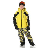 Spyder Boy's Leader Jacket - Acid Yellow