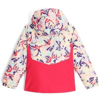 Spyder Girl's Conquer Jacket - Butterfly Multi