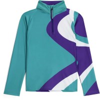 Spyder Surface 1/2 Zip - Girl's - Sea Glass