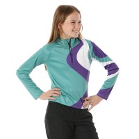 Spyder Surface 1/2 Zip - Girl's - Sea Glass