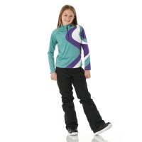 Spyder Surface 1/2 Zip - Girl's - Sea Glass