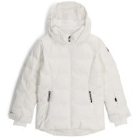 Spyder Girl's Zadie Synthetic Down Jacket - White