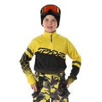 Spyder Little Boy's Incline 1/2 Zip - Acid Yellow