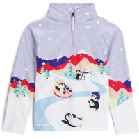 Spyder Reflect 1/2 Zip - Little Girl's - Violet Dust