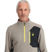 Spyder Bandit 1/2 Zip - Men's - Concrete