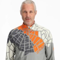 Spyder Men's Legacy 1/2 Zip - Concrete