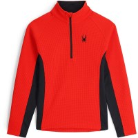 Spyder Men's Outbound 1/2 Zip Fleece Jacket - Volcano