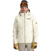 Spyder Men's Pinnacle Jacket - Vanilla Latte