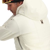 Spyder Men's Pinnacle Jacket - Vanilla Latte