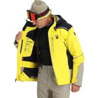 Spyder Men's Vanqysh Jacket - Acid Yellow