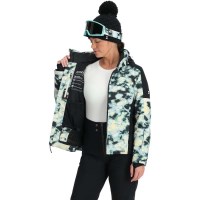 Spyder Women's Andorra Jacket - Tie Dye Vanilla Latte