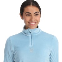 Spyder Shimmer Bug 1/2 Zip - Women's - Blue Drift