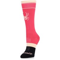 Spyder Youth Bug Liner Ski Socks - Prism Pink