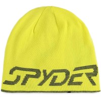 Spyder Youth Spyder Reversible Bug Beanie - Acid Yellow