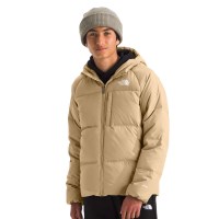 The North Face Boys' North Down Hooded Jacket - Khaki Stone