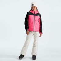 The North Face Girls' Freedom Insulated Jacket - Radiant Poppy