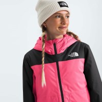 The North Face Girls' Freedom Insulated Jacket - Radiant Poppy