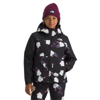 The North Face Girls' Freedom Insulated Jacket - TNF Black Winter Flowers Print