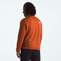 The North Face Men's Crest 1/4 Zip - Earthen Copper / TNF Black