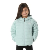 The North Face Kids' Reversible Perrito Hooded Jacket - Muted Pine