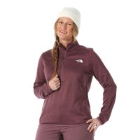 The North Face Women's Canyonlands ¼ Zip - Midnight Mauve Heather