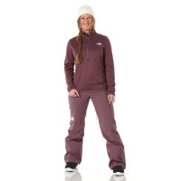 The North Face Women's Canyonlands ¼ Zip - Midnight Mauve Heather