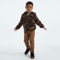 The North Face Kids' Campshire Full Zip Hoodie - TNF Black TNF Camo Small Print