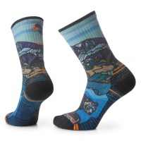 Smartwool Women's Hike Light Cushion Icy Range Print Crew Socks - Multi Color