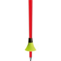 Leki Junior WCR Lite GS 3D Race Ski Poles - Red