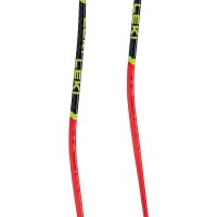 Leki Junior WCR Lite GS 3D Race Ski Poles - Red