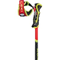 Leki WCR TBS SL 3D Race Ski Poles - Red